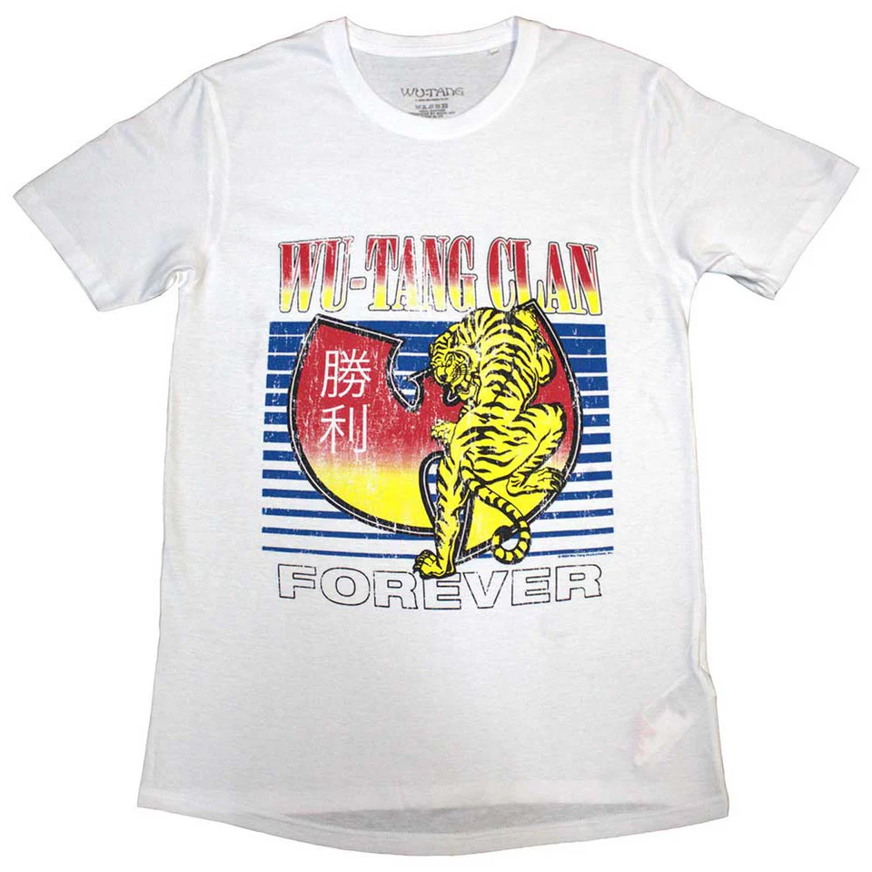 Wu-Tang Clan Tiger White XX-Large T-Shirt