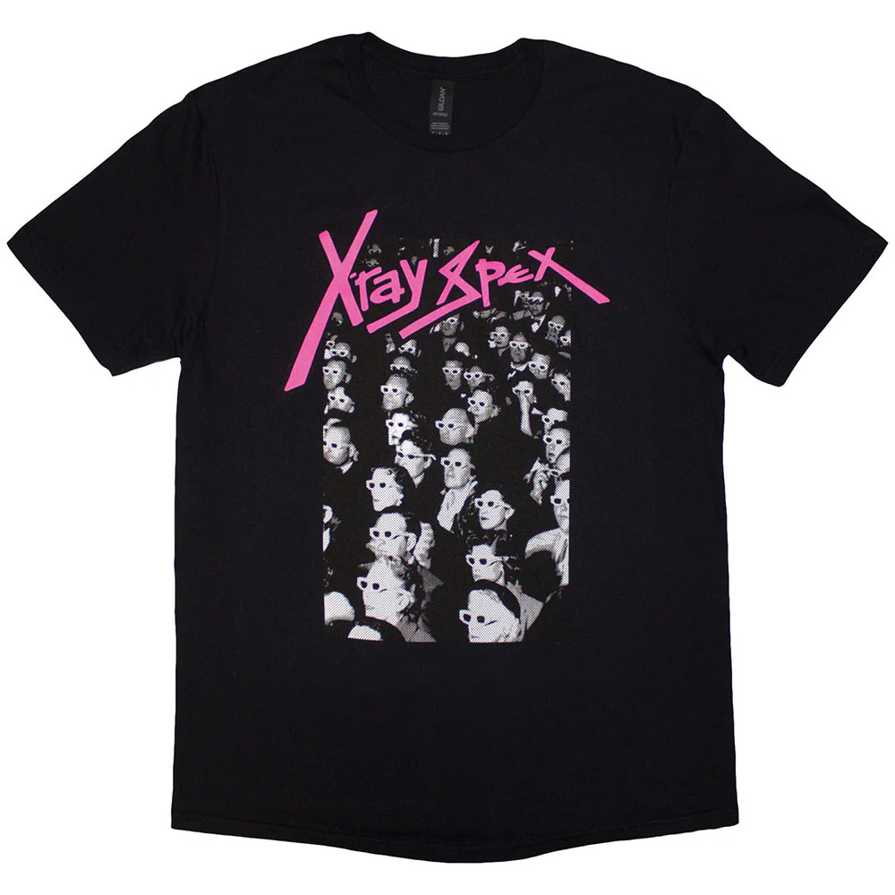 X-Ray Spex Cinema Black XX-Large T-Shirt