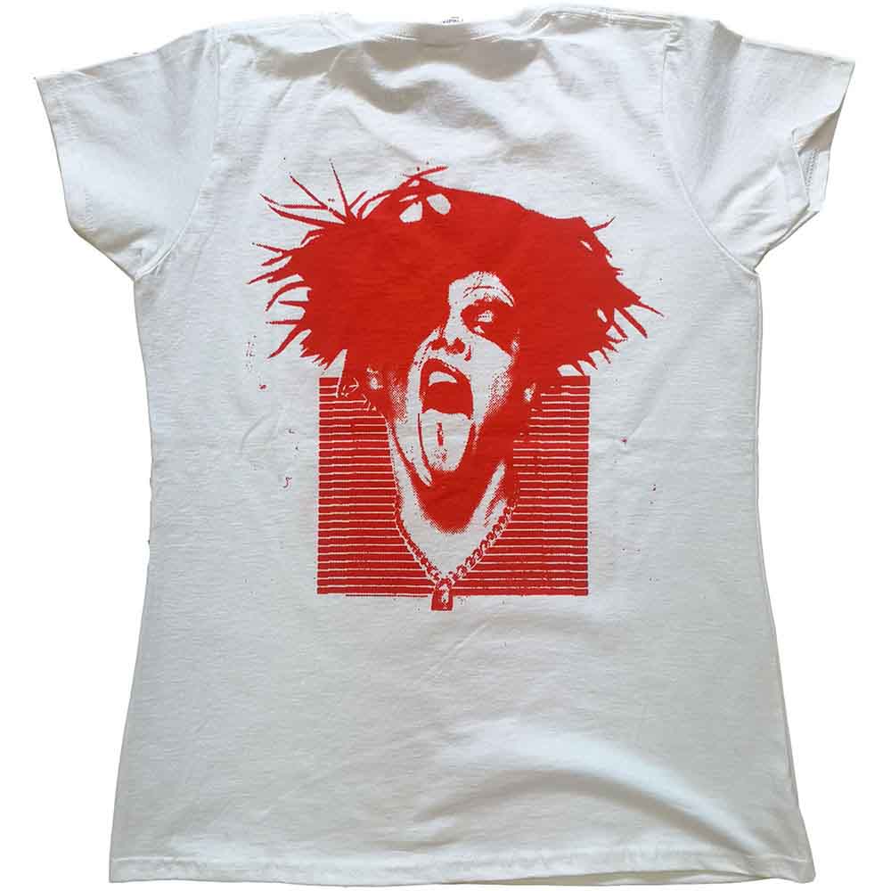 Yungblud Deadhappy White Ladies Small T-Shirt - Image 2