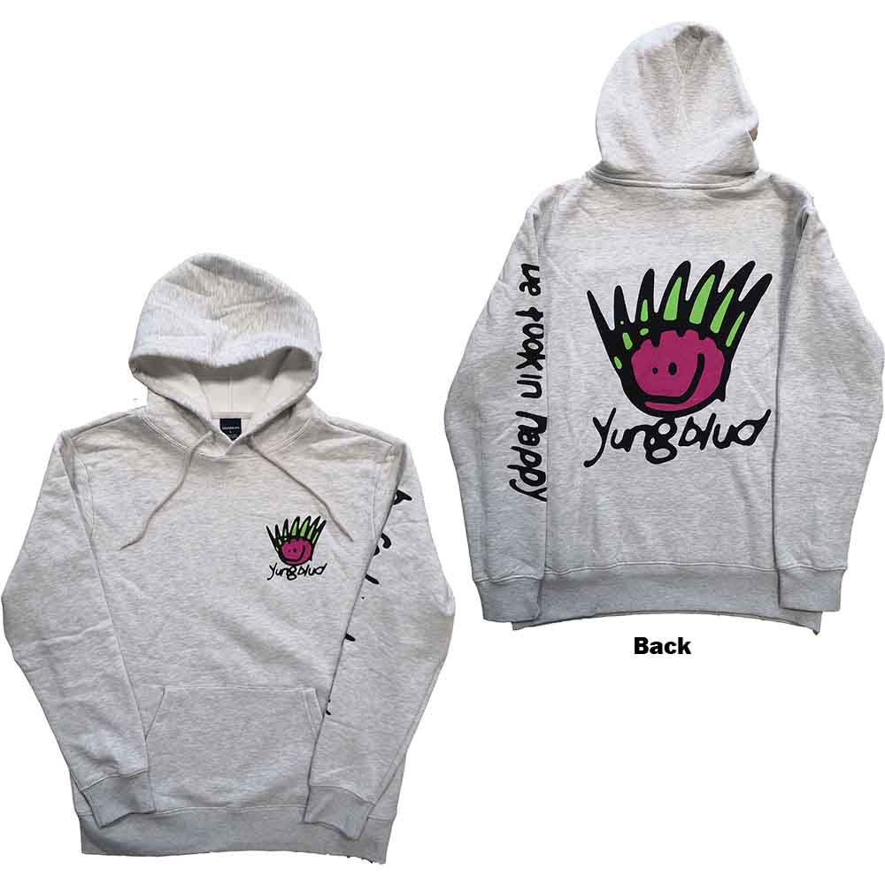 Yungblud Face Off White XX-Large Hoodie - Image 3