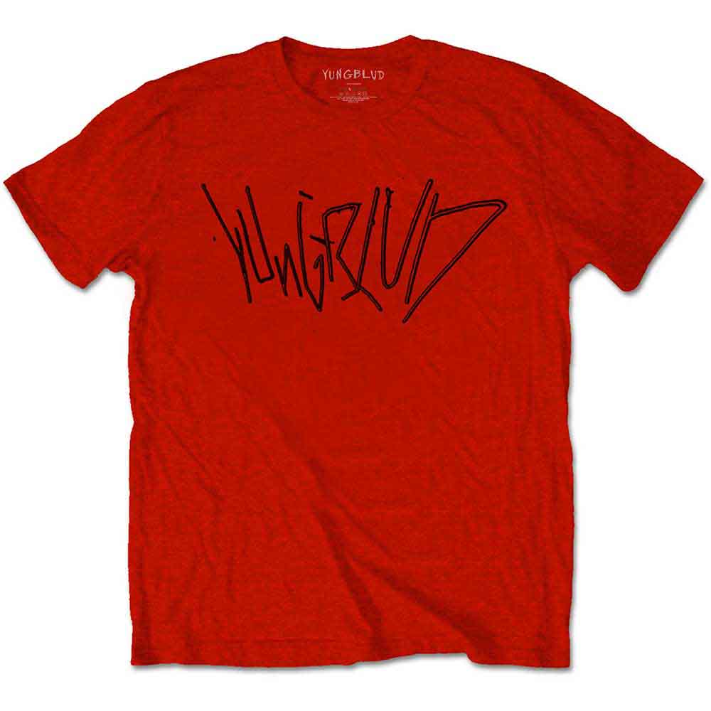 Yungblud Life on Mars Red X-Large T-Shirt