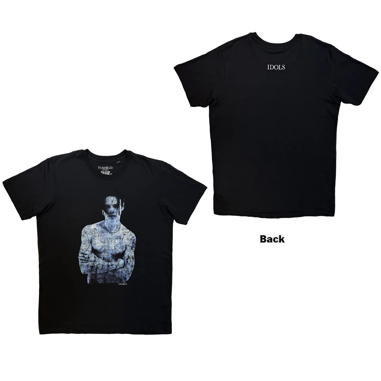 Yungblud Portrait Black X-Large T-Shirt - Image 3