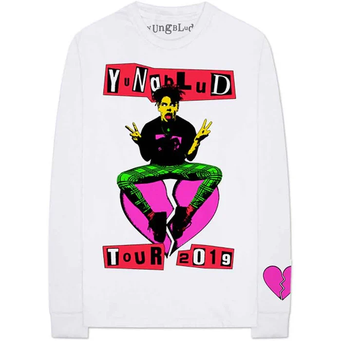 Yungblud Punker White XX-Large Long Sleeve T-Shirt