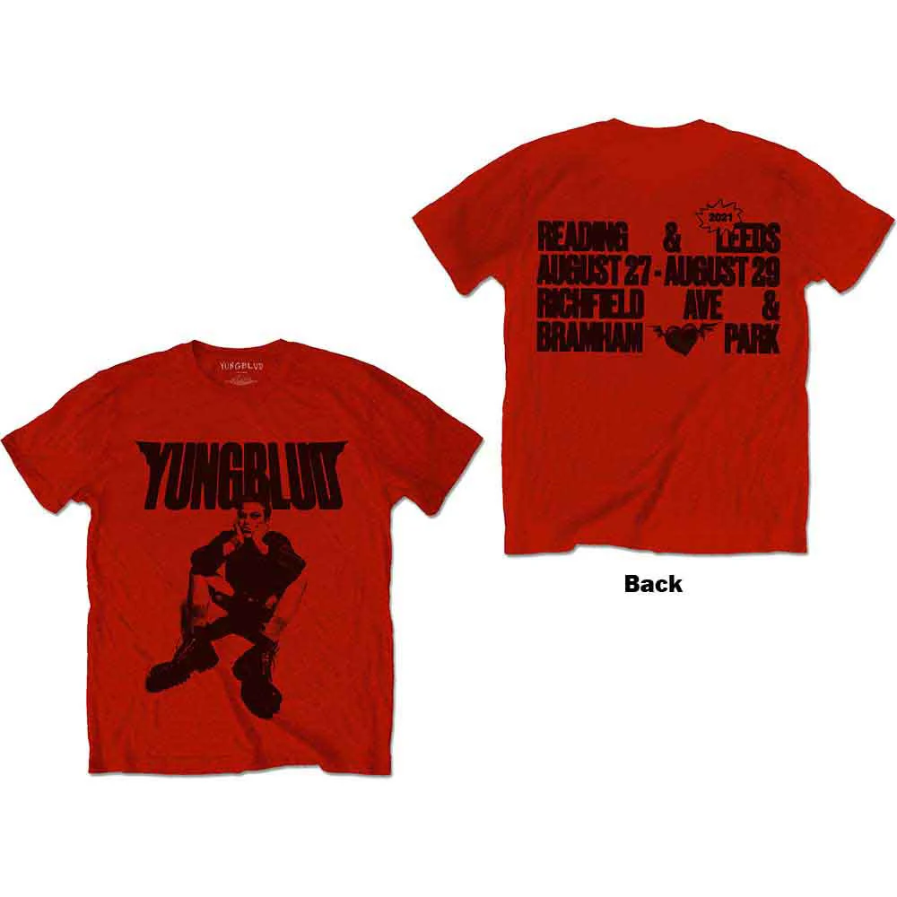 Yungblud R-U-OK? Print Red X-Large T-Shirt - Image 3