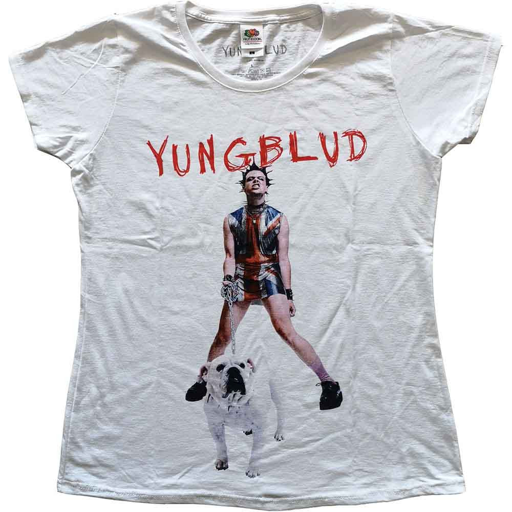 Yungblud Strawberry Lipstick White Ladies XX-Large T-Shirt