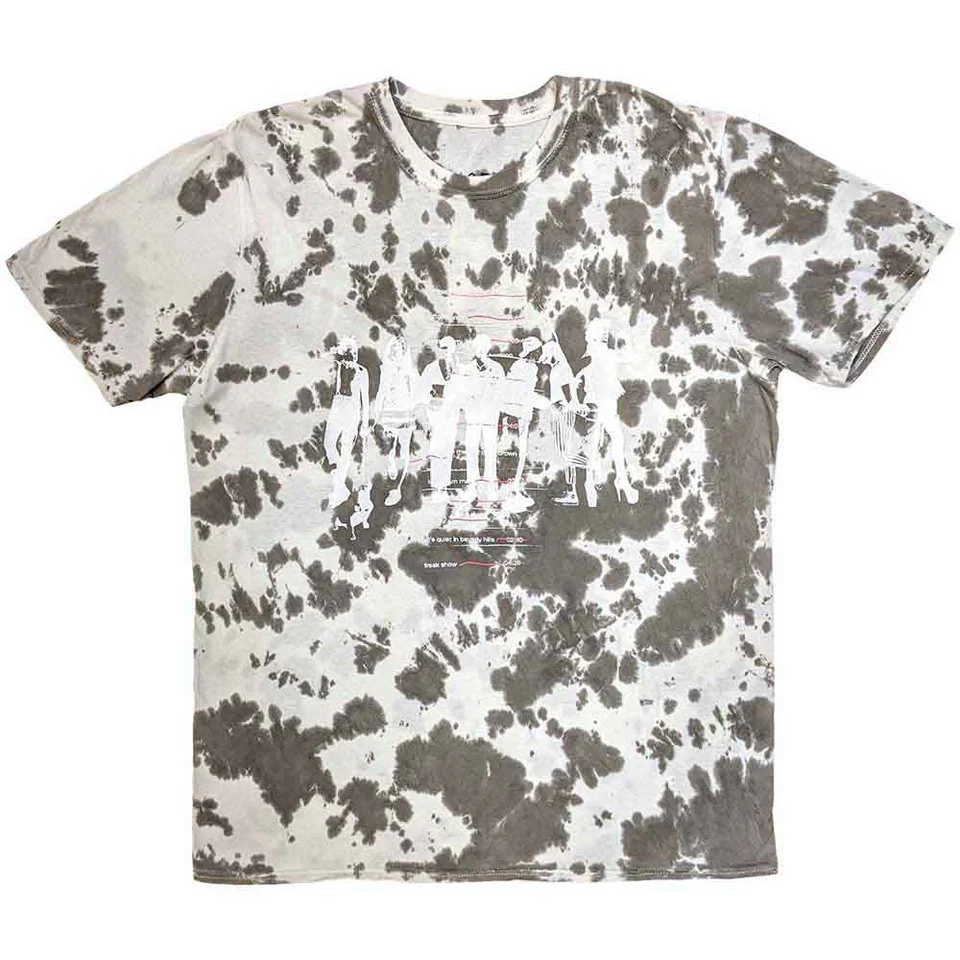 Yungblud Weird Tracklist Wash Grey Large T-Shirt